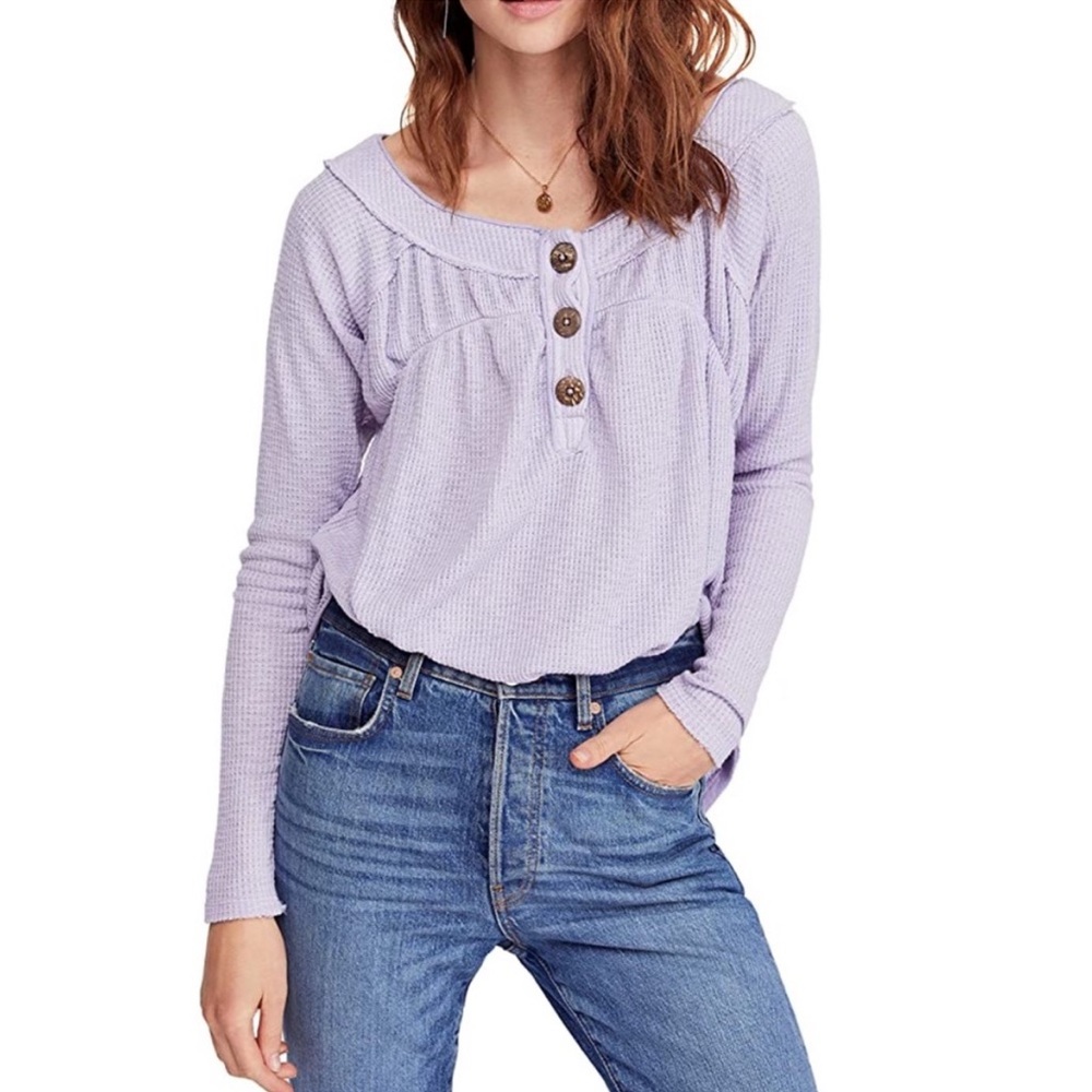 NWT Free People Must Have Henley Top